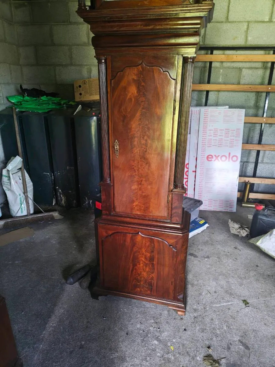 Longcase  grandfather clock 1770 - Image 4
