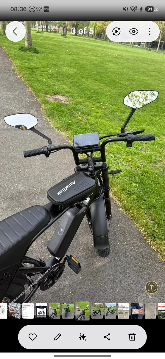 Atlas Trek v8 max electric Bike - Image 3