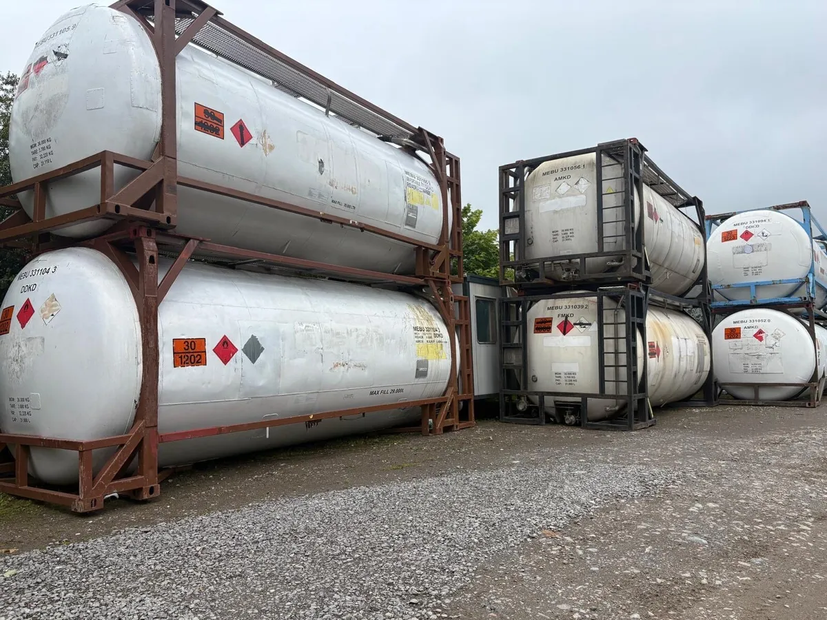 30,000 Litre Stainless Steel Iso Tanks - Image 1