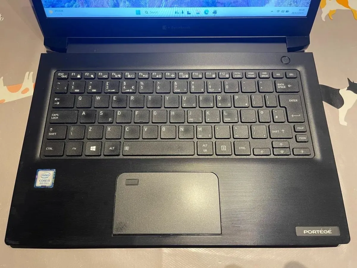 Dynabook Protégé-i5(8th)-16GB-256GB SSD - Image 4
