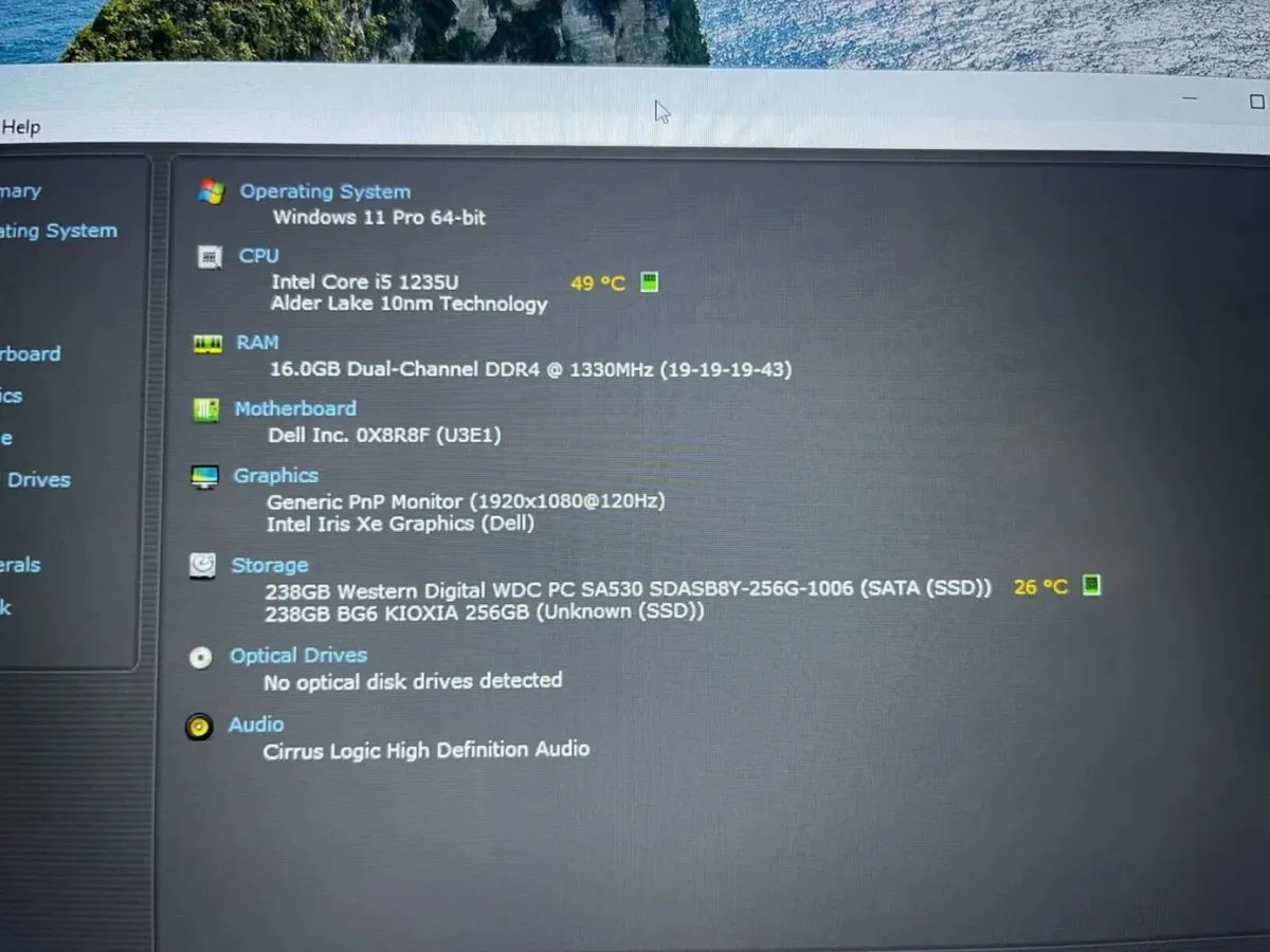 Dell Vostro 3520 - i5(12th)-16GB-2xSSD - Image 3