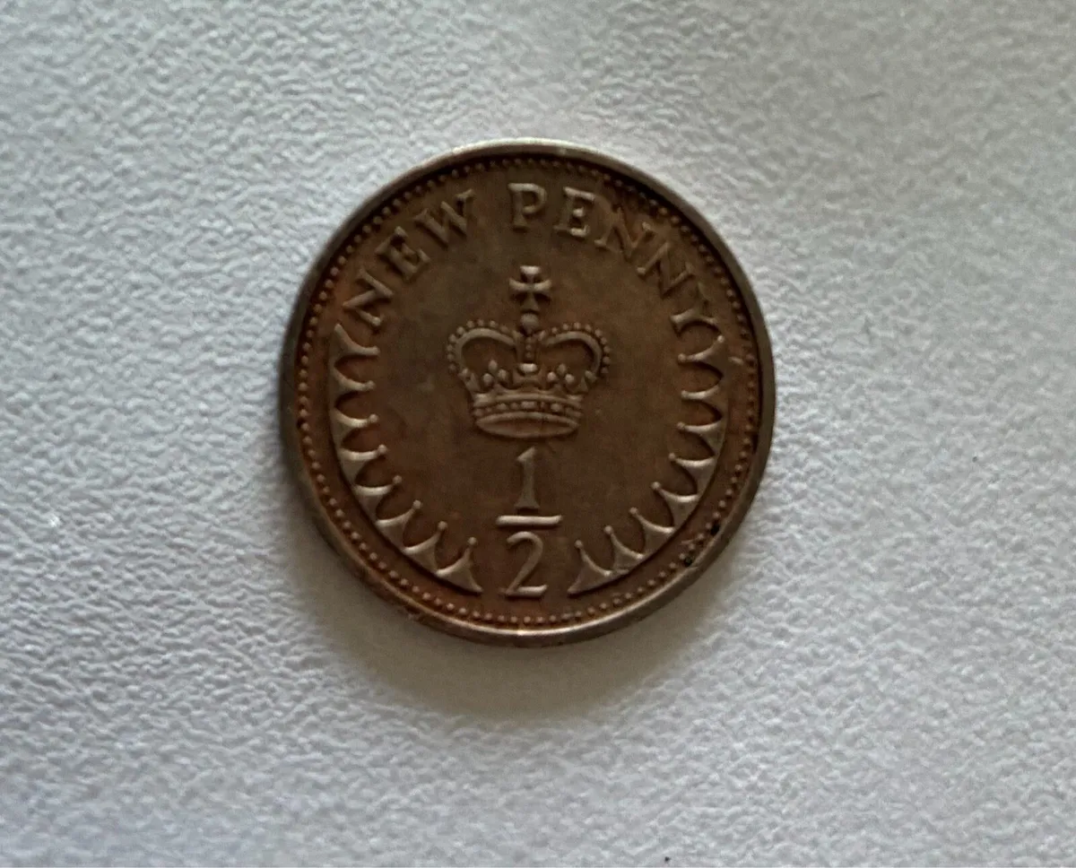 1971 1/2 New Penny - Image 2