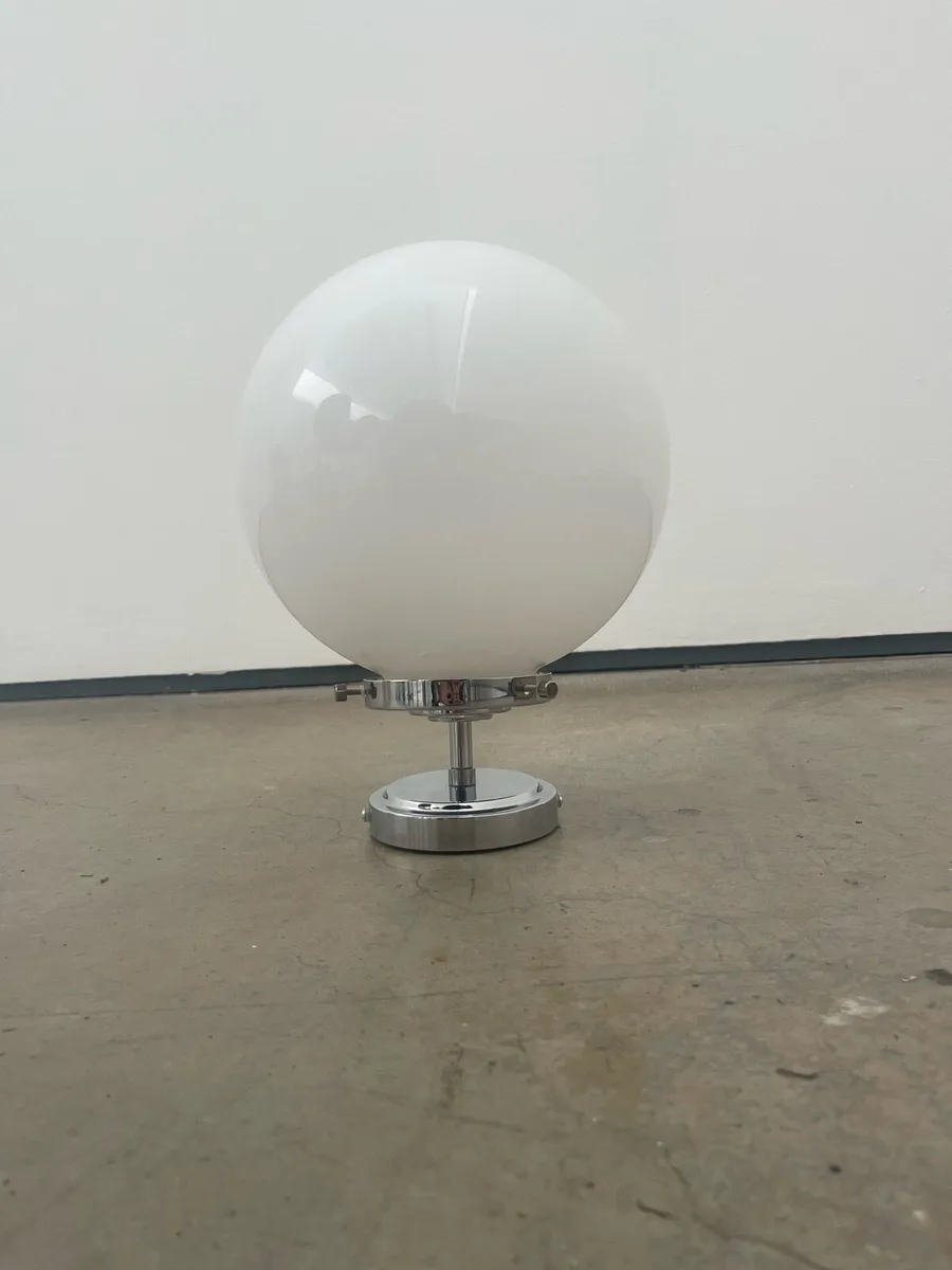 Hanging glass ball lamp (new) - Image 1