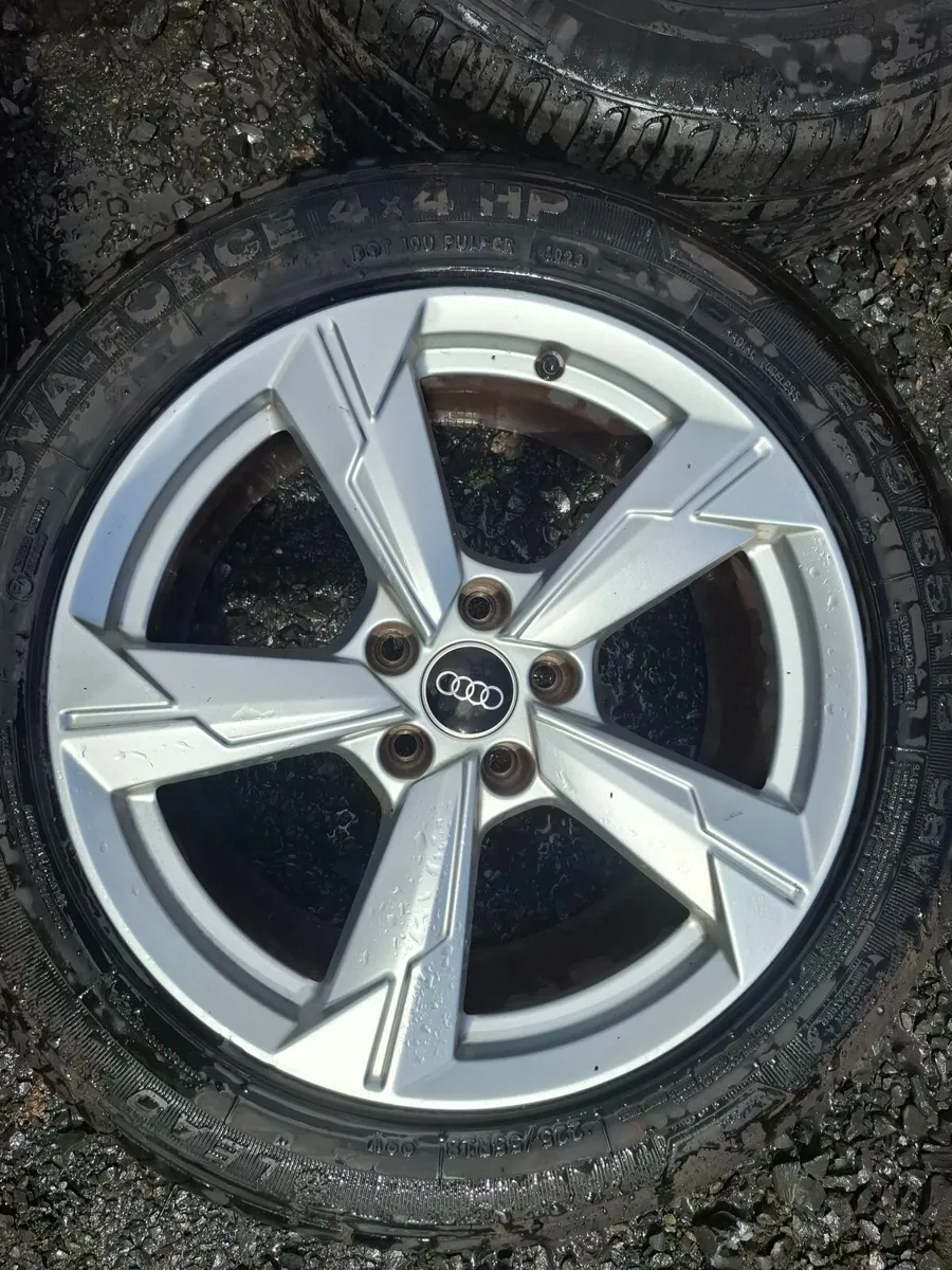 18" Genuine Audi A6 S Line Alloys with tyres - Image 4