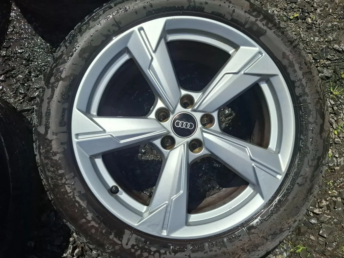 18" Genuine Audi A6 S Line Alloys with tyres - Image 1