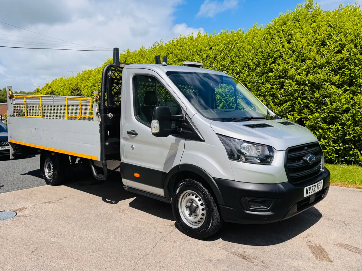 2022 Ford Transit Dropside €18000 ON IRISH REG - Image 1