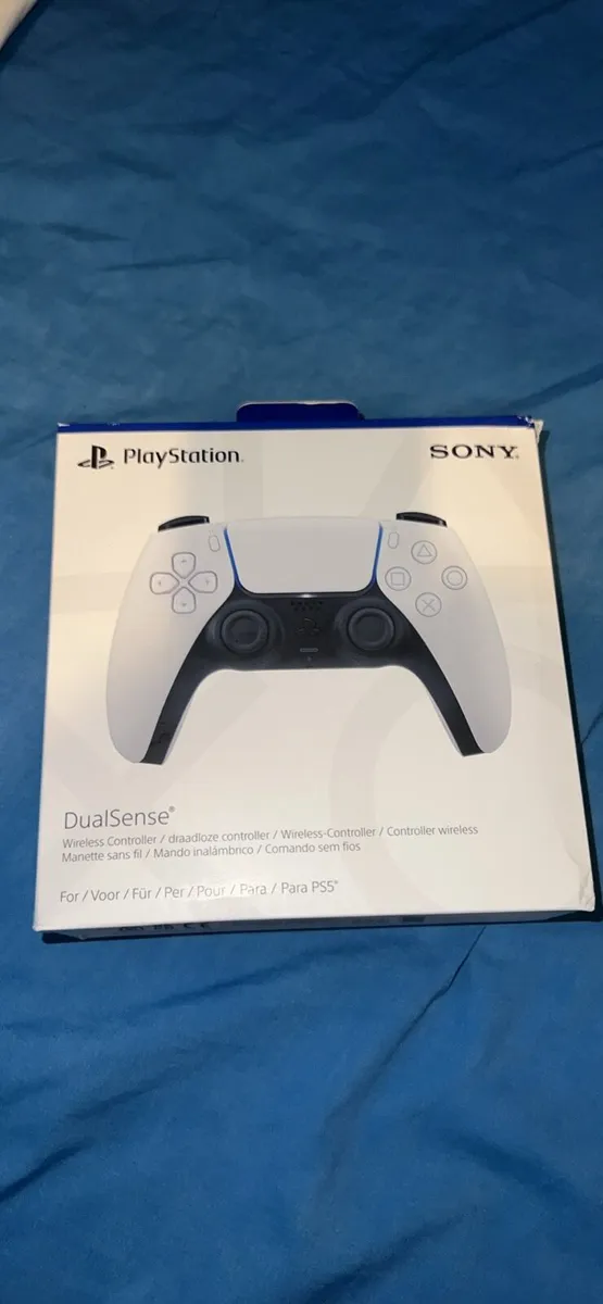 Sony ps5 wireless dualsense controller white - Image 1