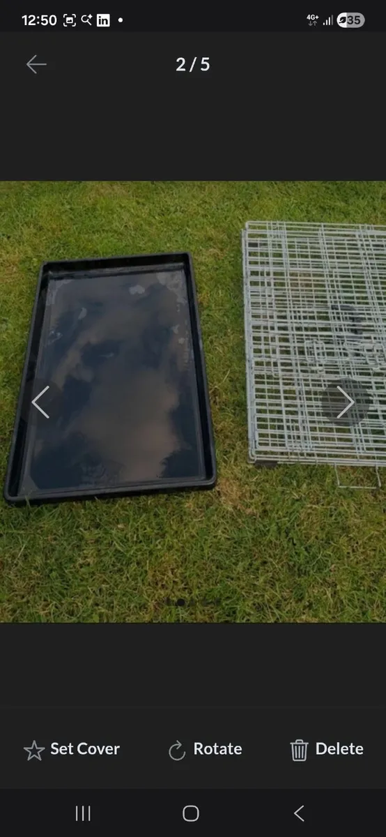 Medium dog crate and small dog travel carrier - Image 3
