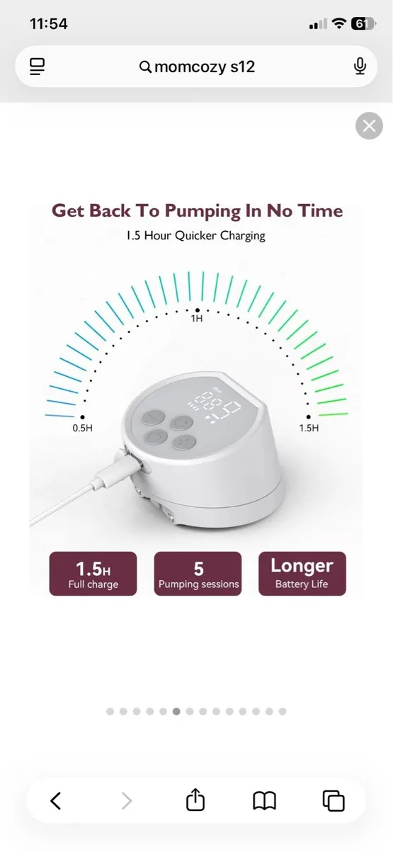 Momcozy Wearable Breast Pump S12 Pro - Image 3