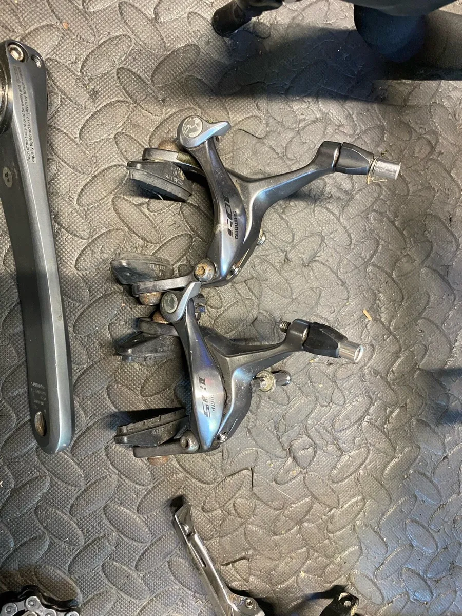 Mixed 105/Ultegra shamino rim brake groupset - Image 2