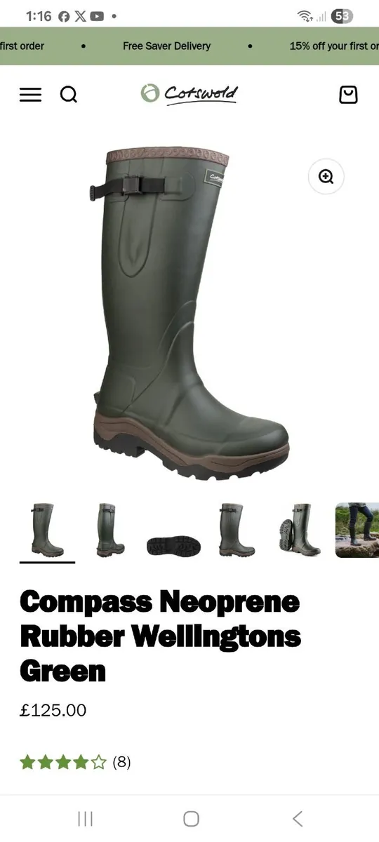 Wellington boots wellies - Image 1