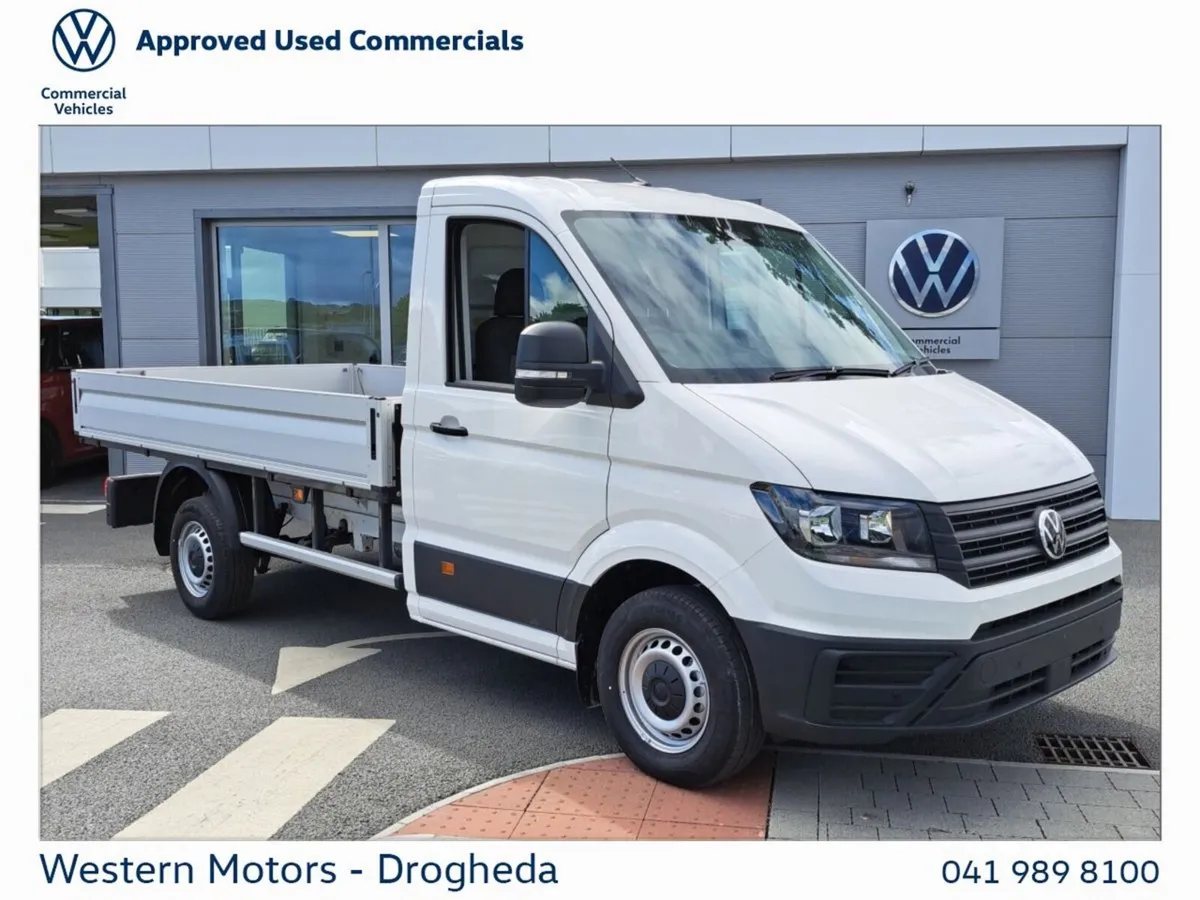 Volkswagen Crafter DROPSIDE 35 MWB 140BHP  M6F 2D - Image 1