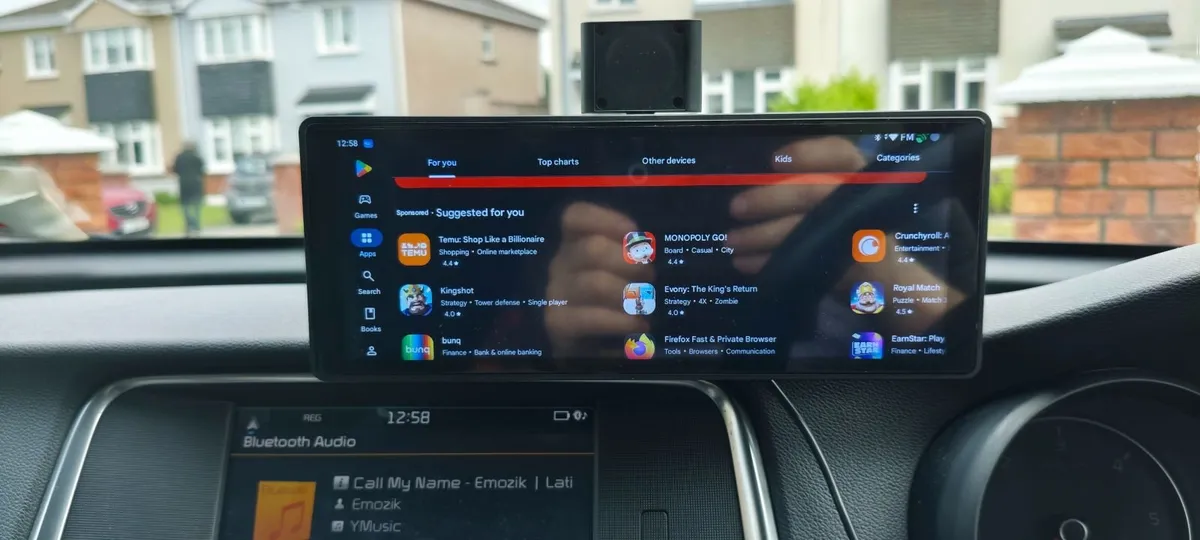 Dashboard car truck Android 14 console 4gb ram 64 - Image 3