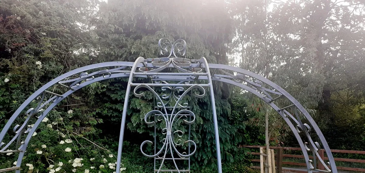 Garden arch dome cast iron - Image 2