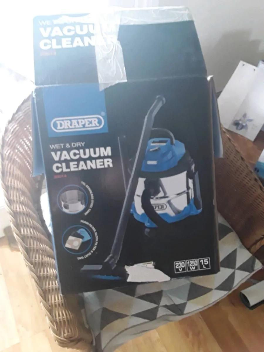 Draper wet and dry vacuum cleaner 50euro - Image 2