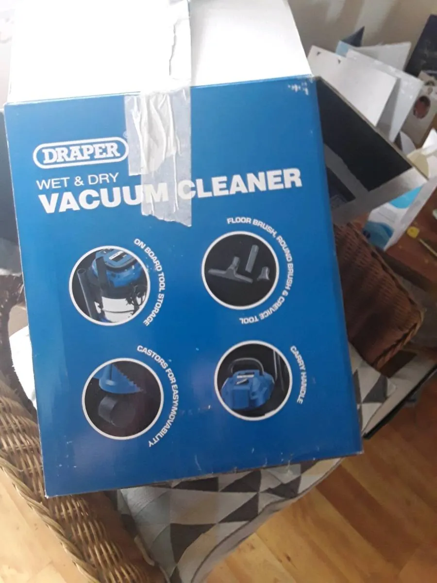 Draper wet and dry vacuum cleaner 50euro - Image 4