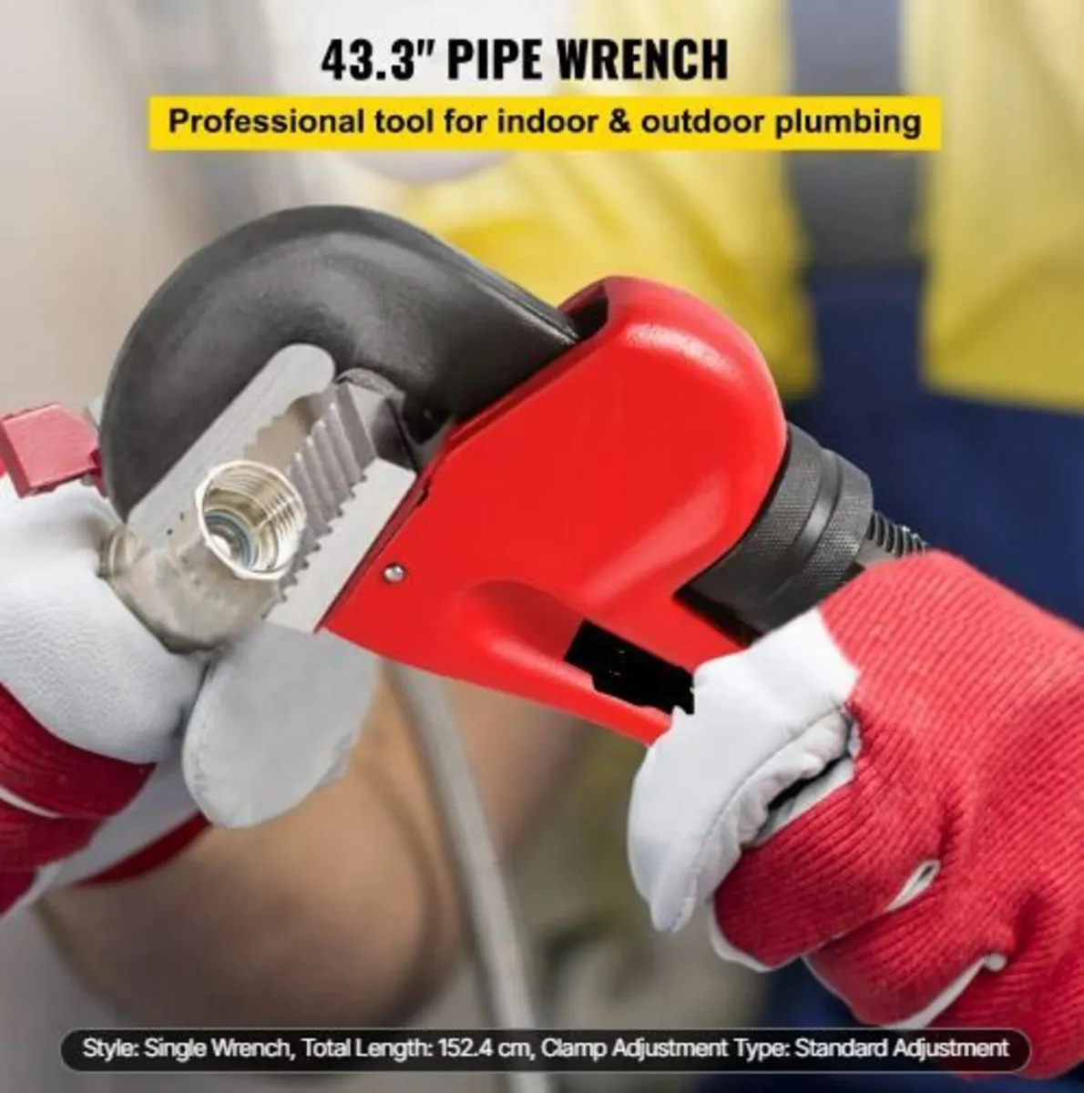 Pipe Wrench, 51 inch, Heavy Duty - Image 3