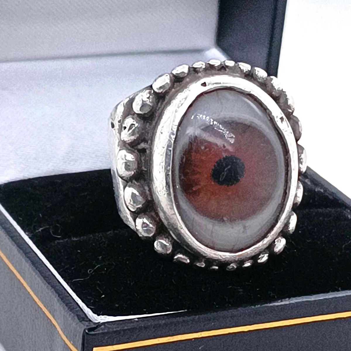 Eye Silver Ring by Great Frog of London - Image 1