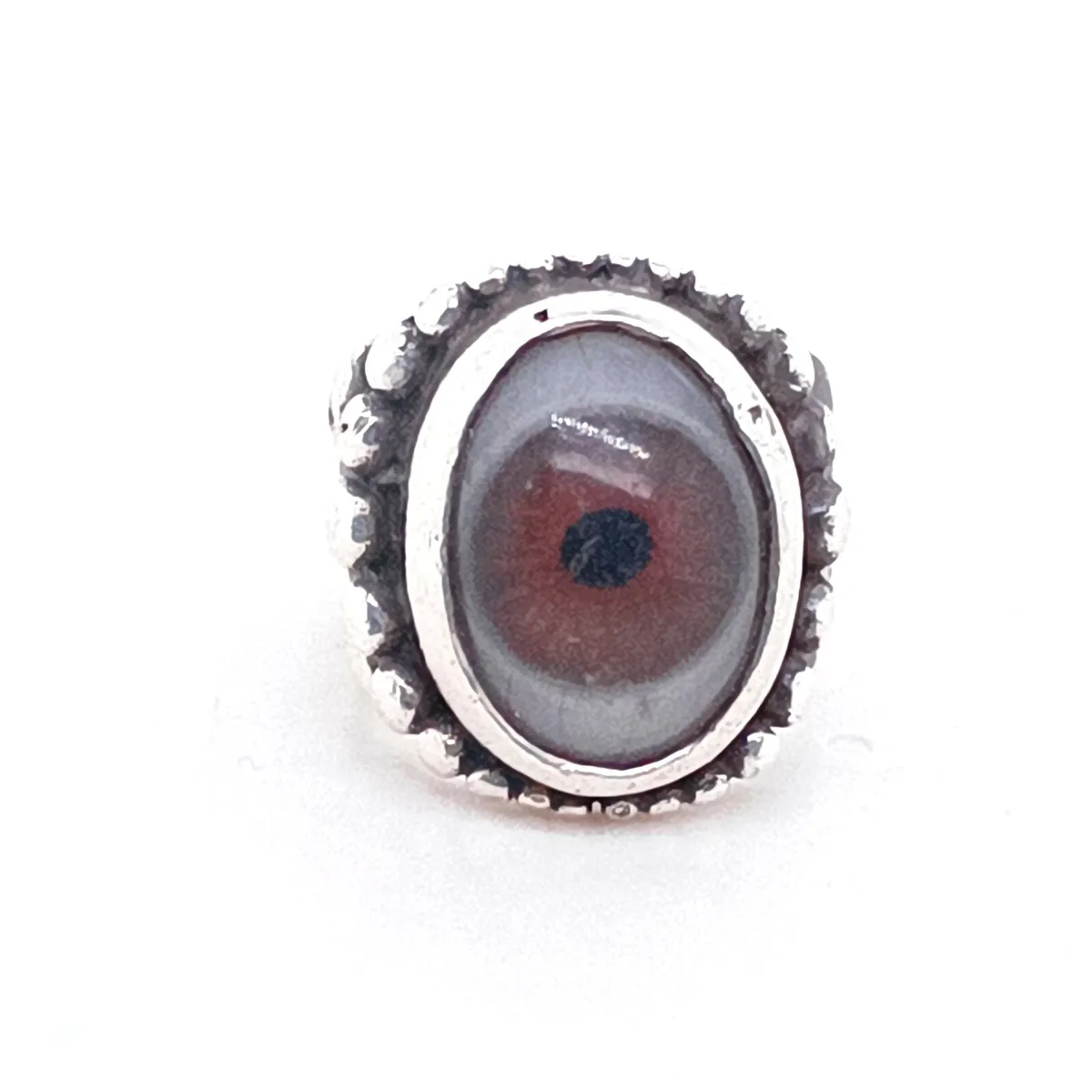 Eye Silver Ring by Great Frog of London - Image 4