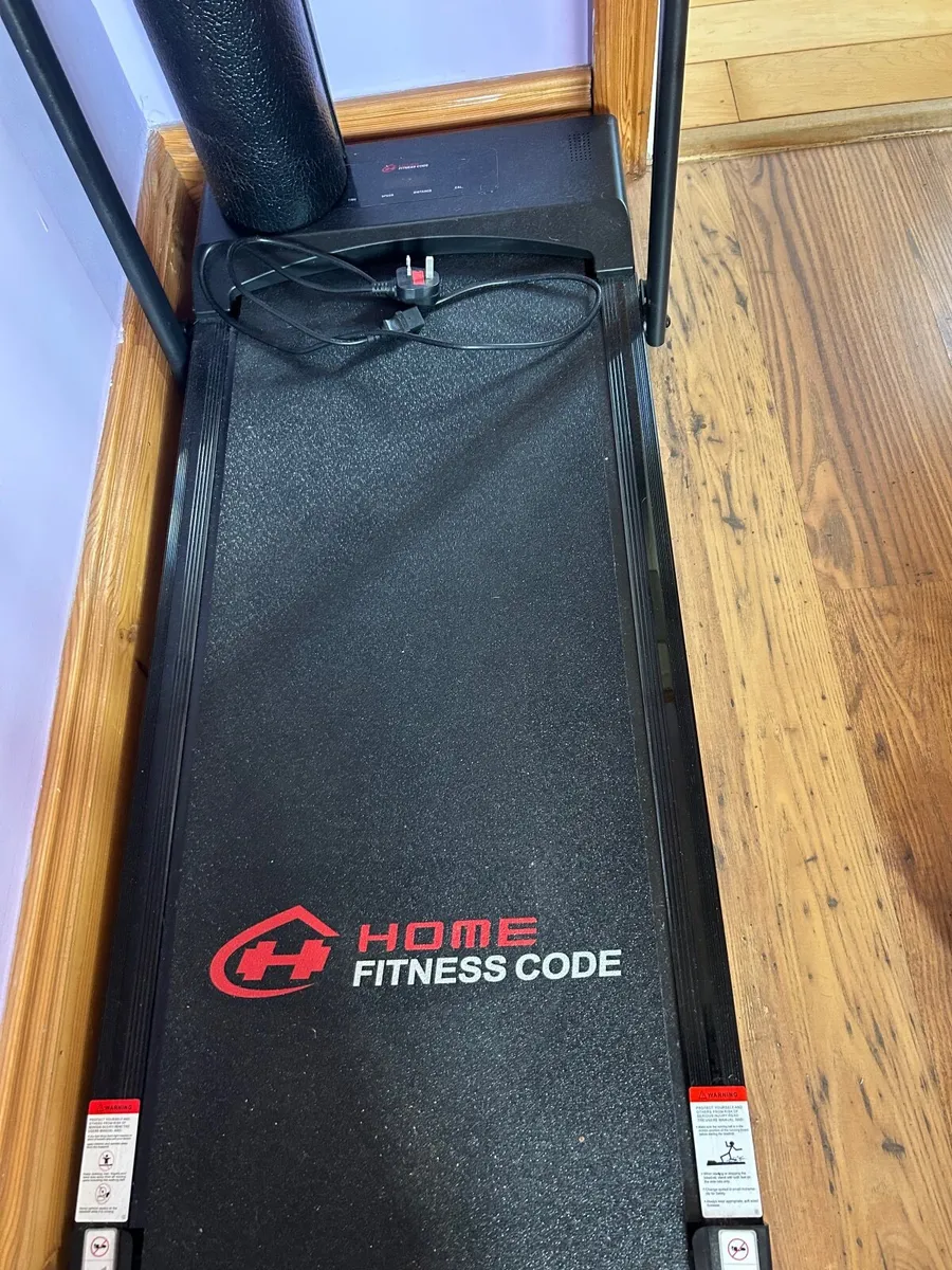 Home fitness code treadmill (max 10km hour) + mat - Image 3