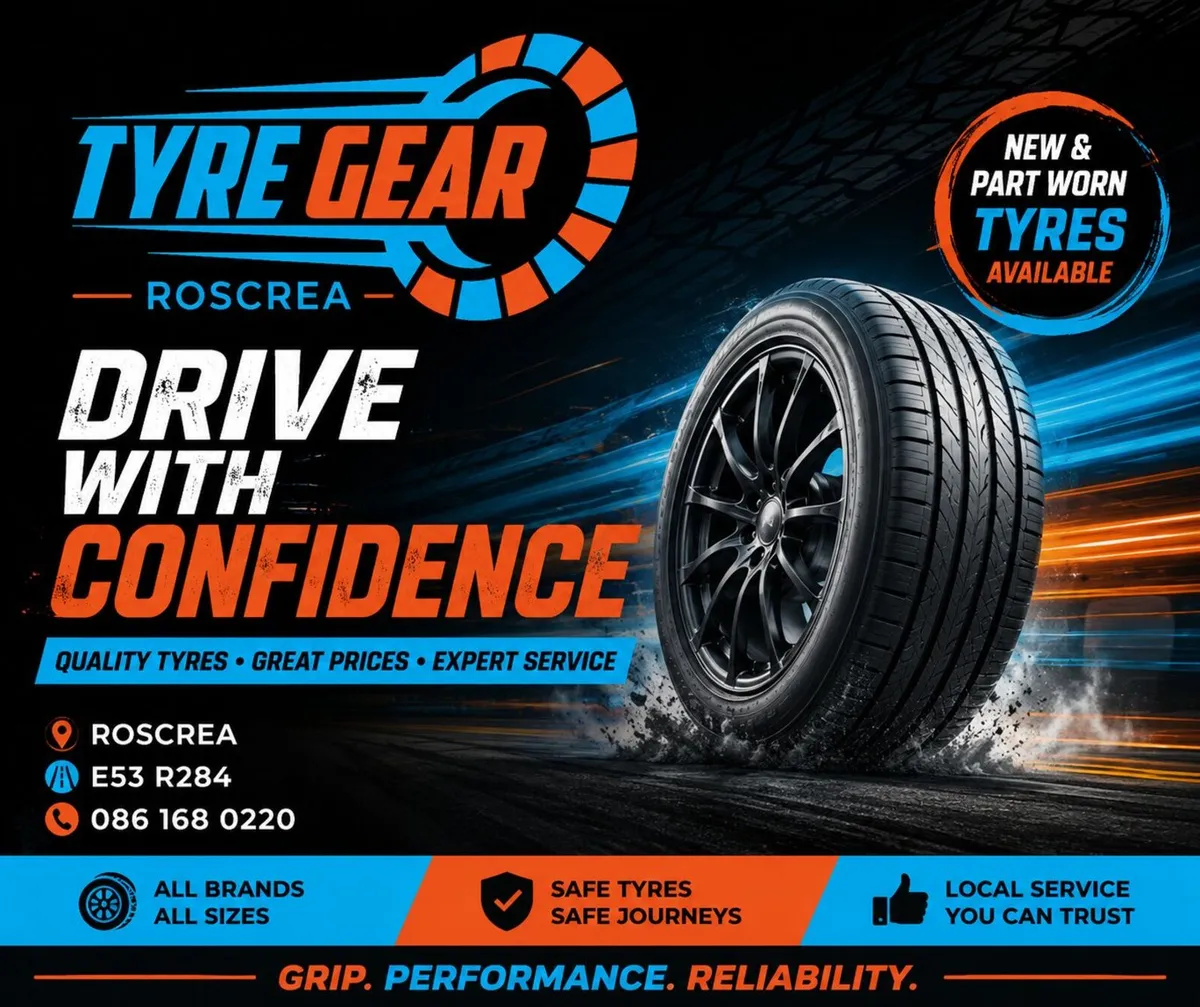 Tyres new and second hand