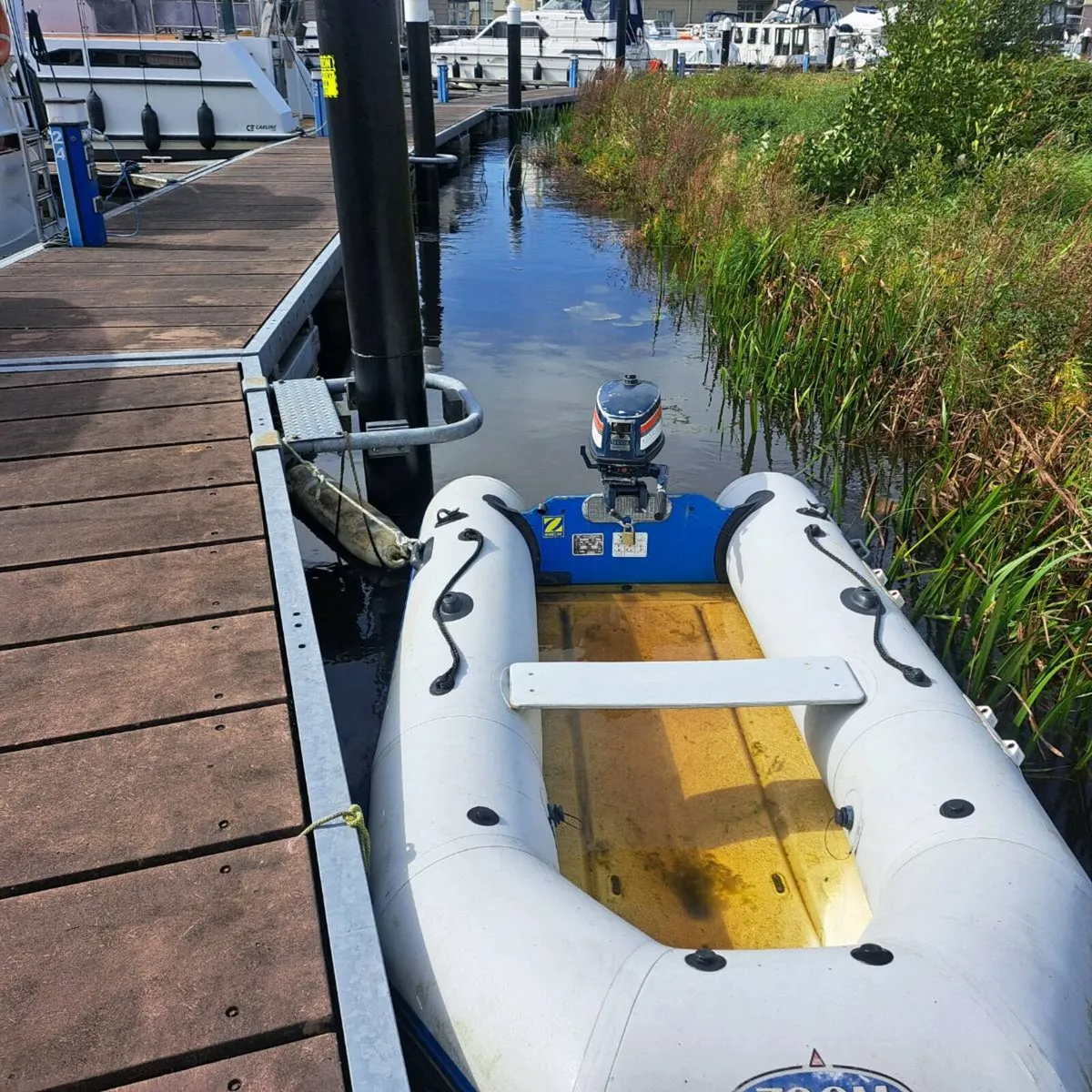 Small rib and 4hp 2 stoke - Image 1