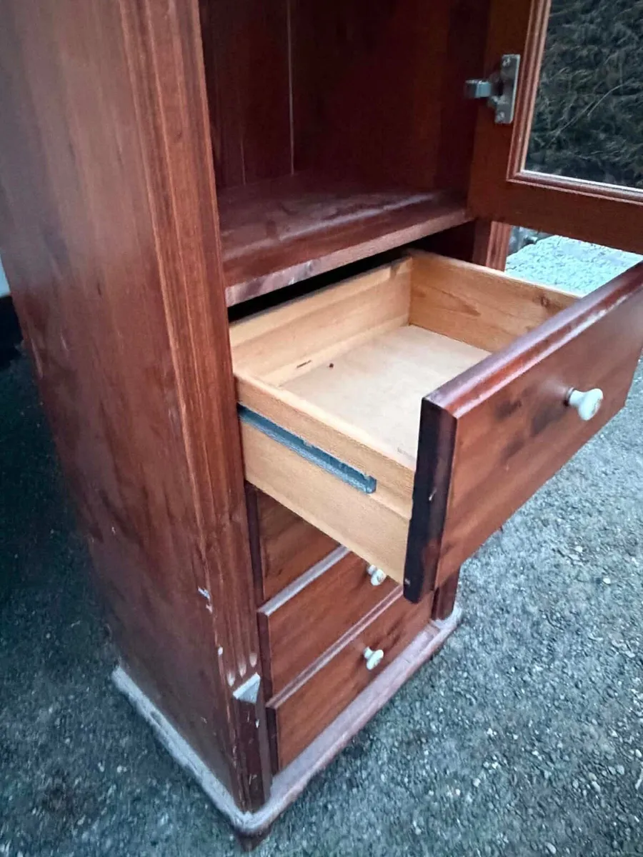 tall boy unit cabinet - Image 3
