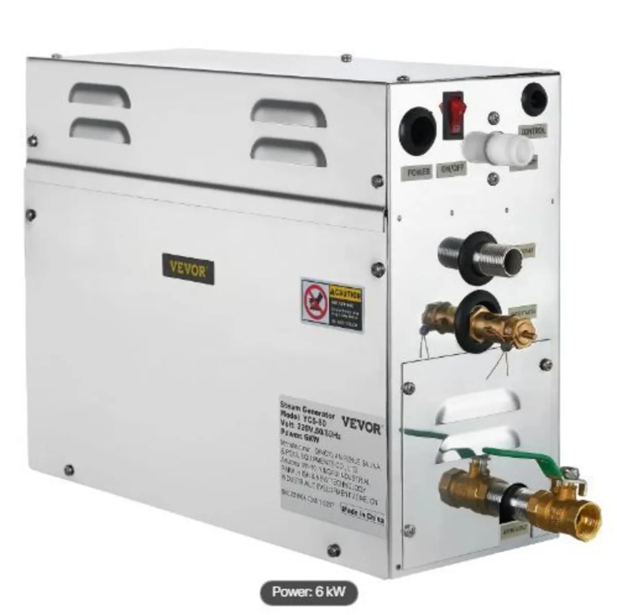 6KW Sauna Bath Steamer - Image 1