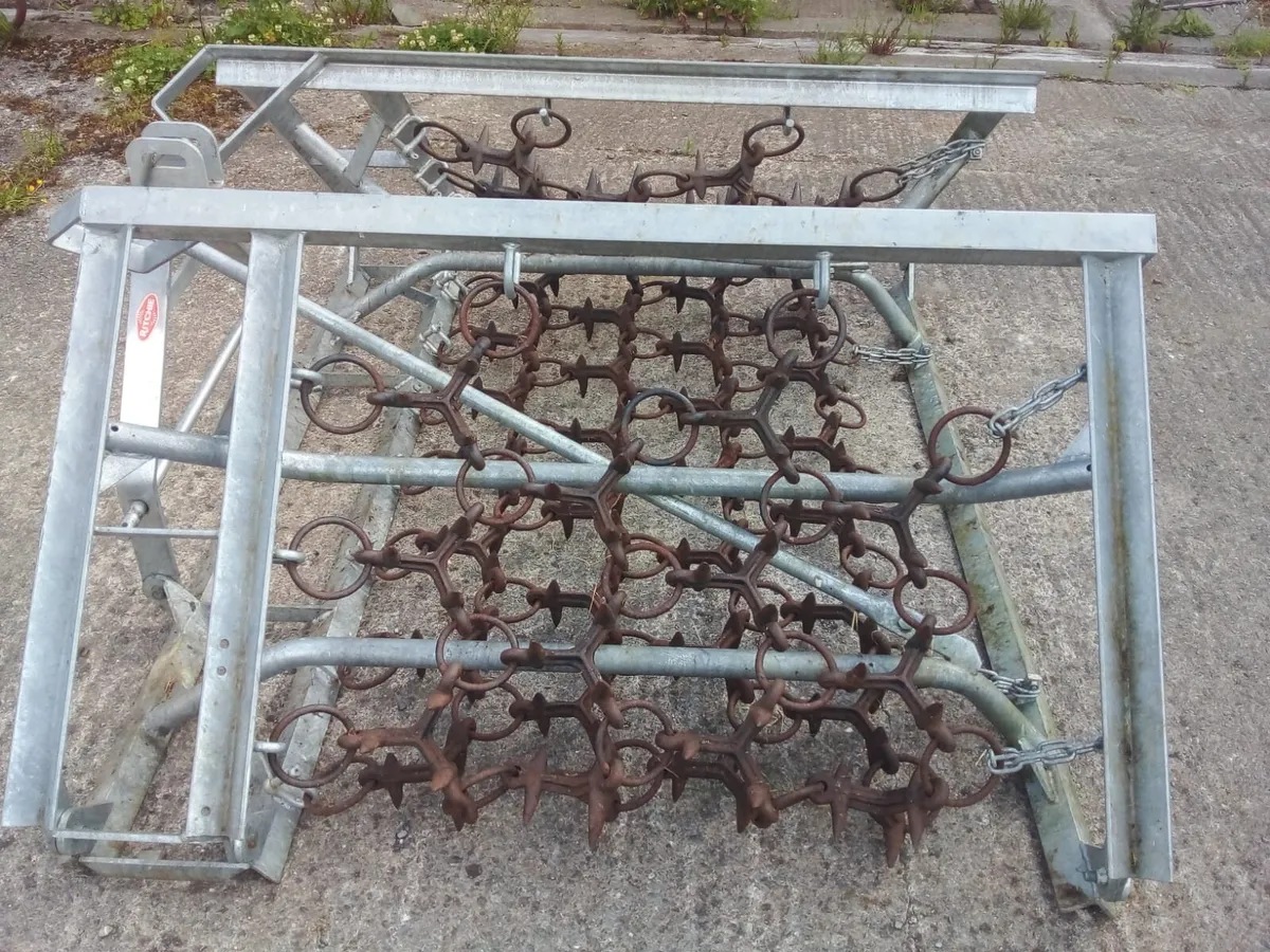 Ritchie 4 metre manual Grassland Harrow - Image 2