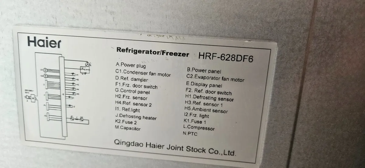 Hair American fridge freezer - FREE - Image 2