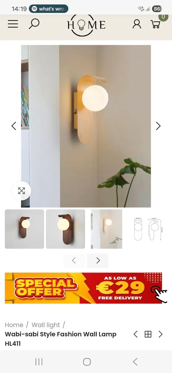 Stylish Wall Lights - Image 4