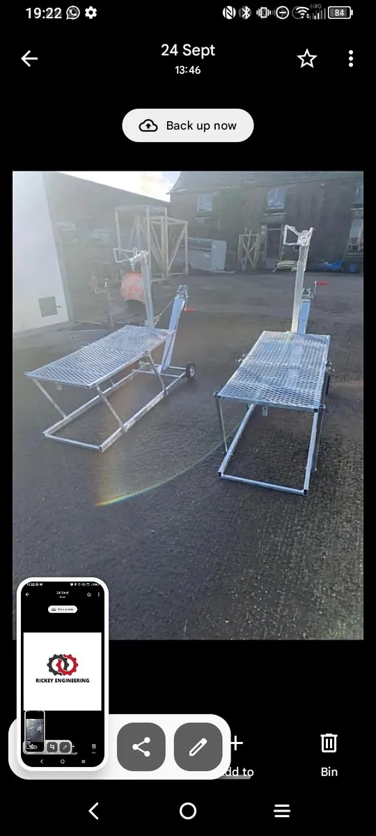 Sheep grooming stand - Image 1