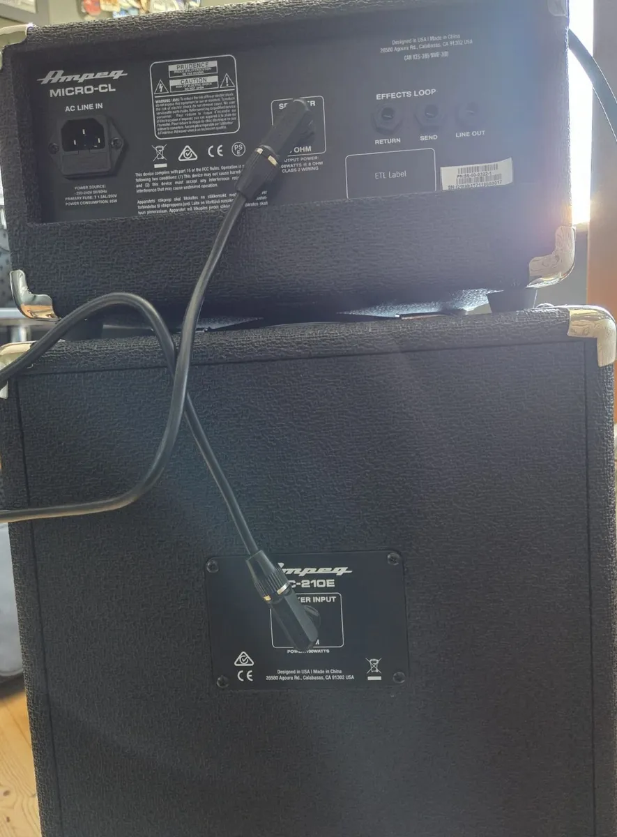Ampeg Bass Amp - Micro-CL 100W - Image 2