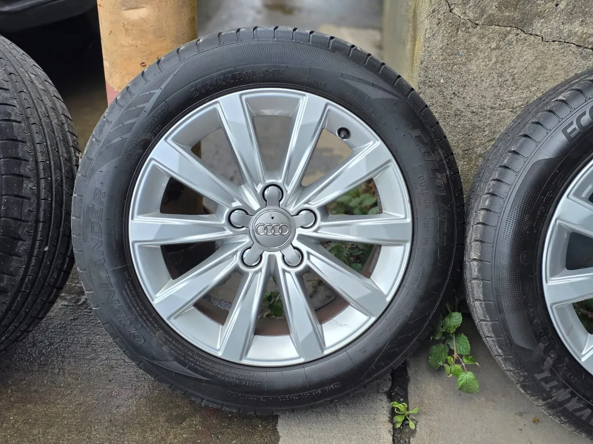 #78 Genuine Audi 16" Alloys 5X112 - Image 3
