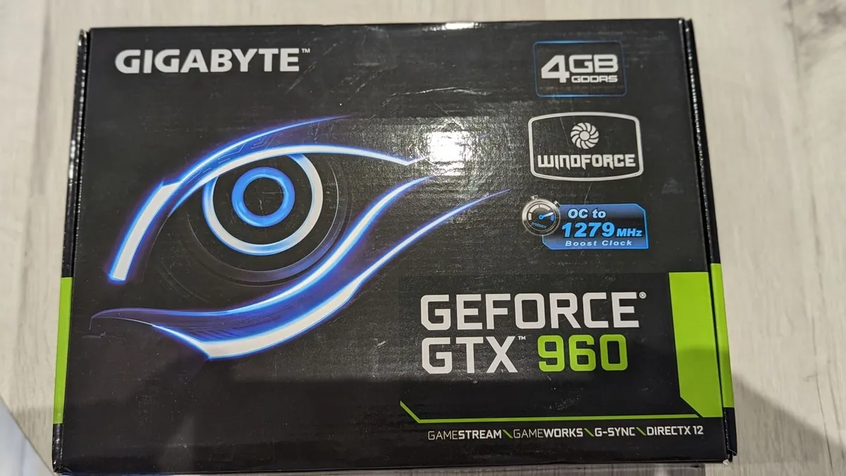 Gigabyte NVIDIA GeForce GTX 960 4GB Graphics Card - Image 1
