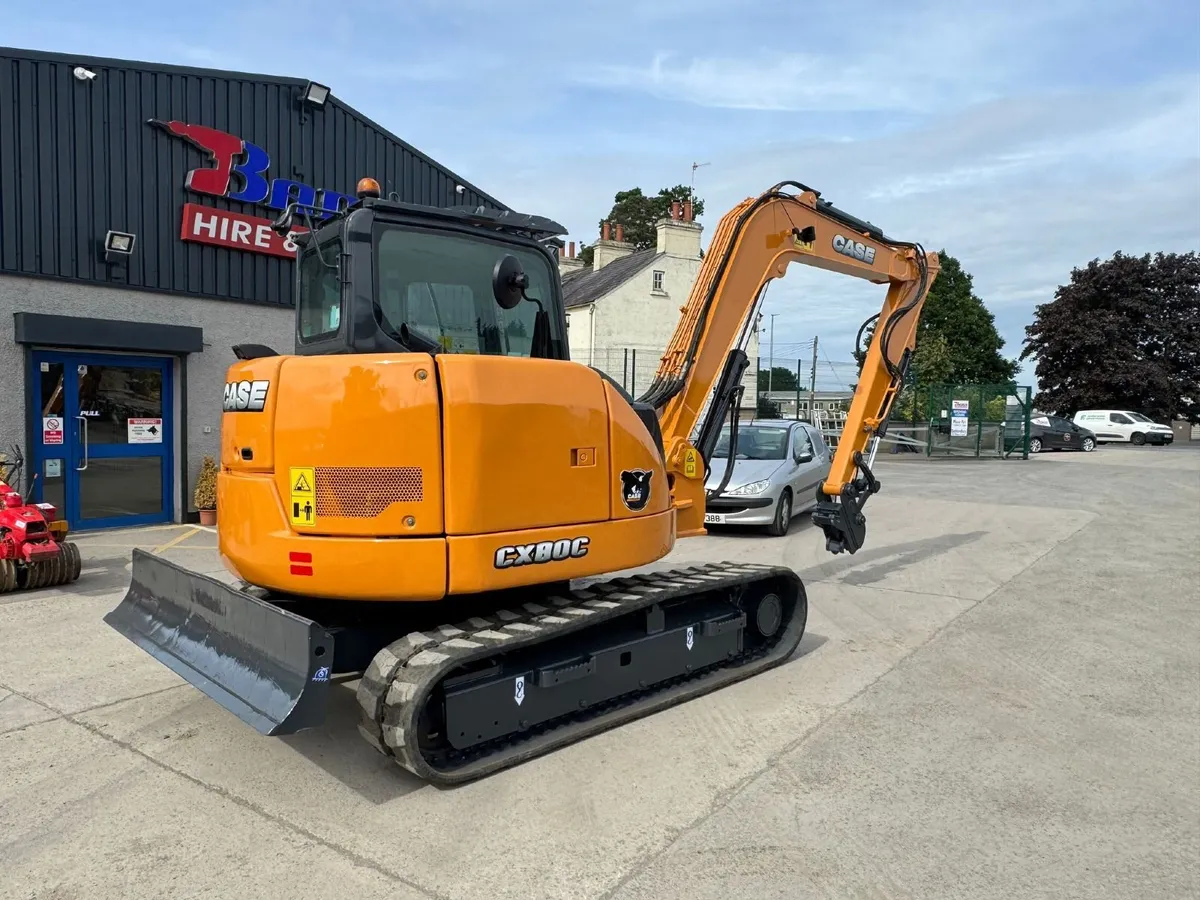case cx80c excavator - Image 3