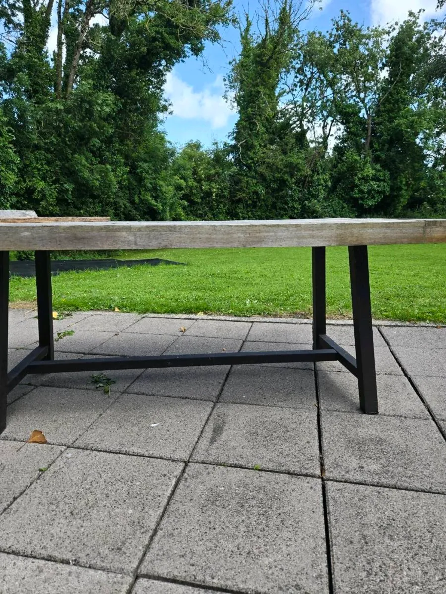Garden dining table - Image 4