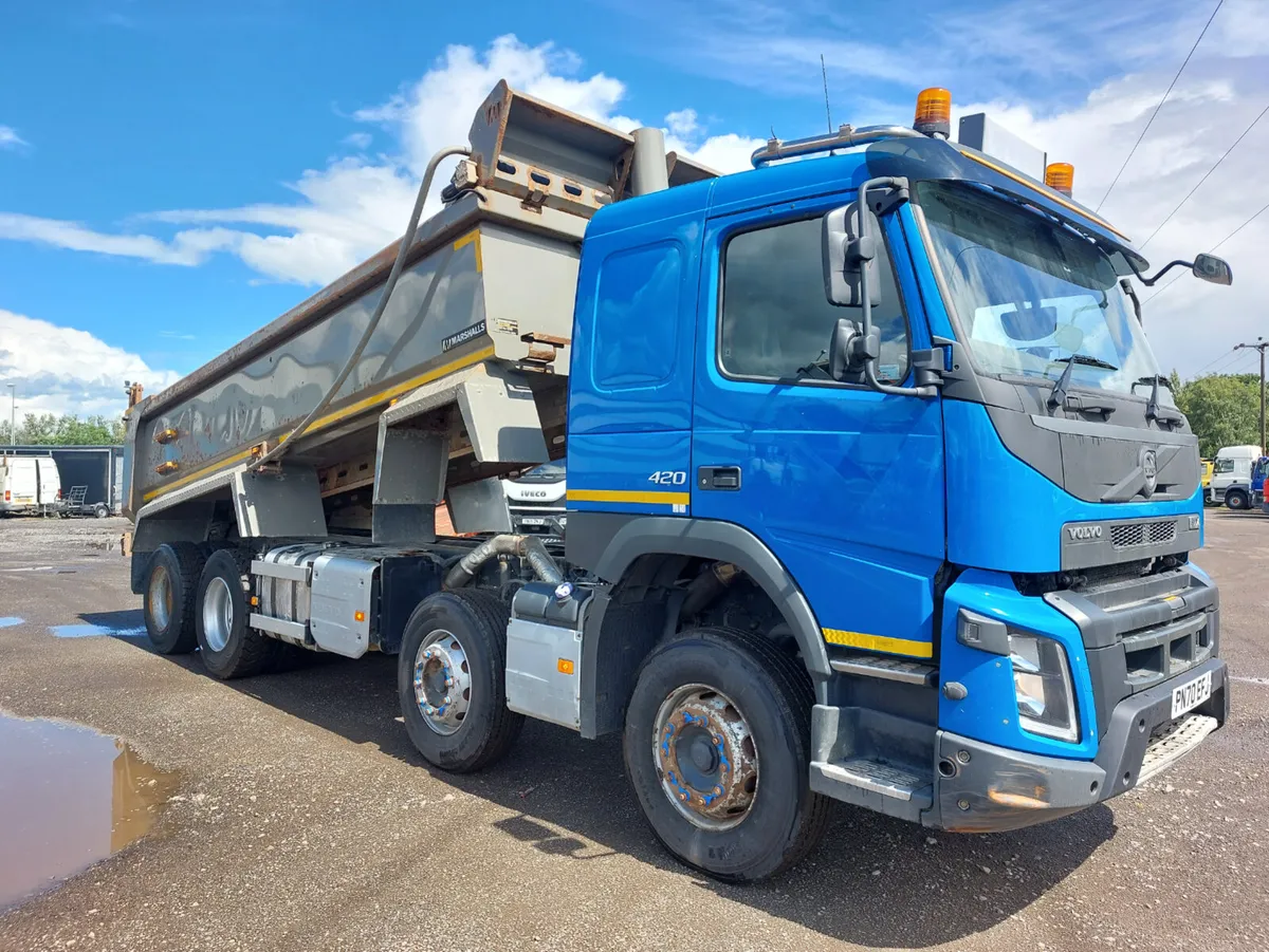 2020 Volvo FMX420 8x4 Tipper - Image 1