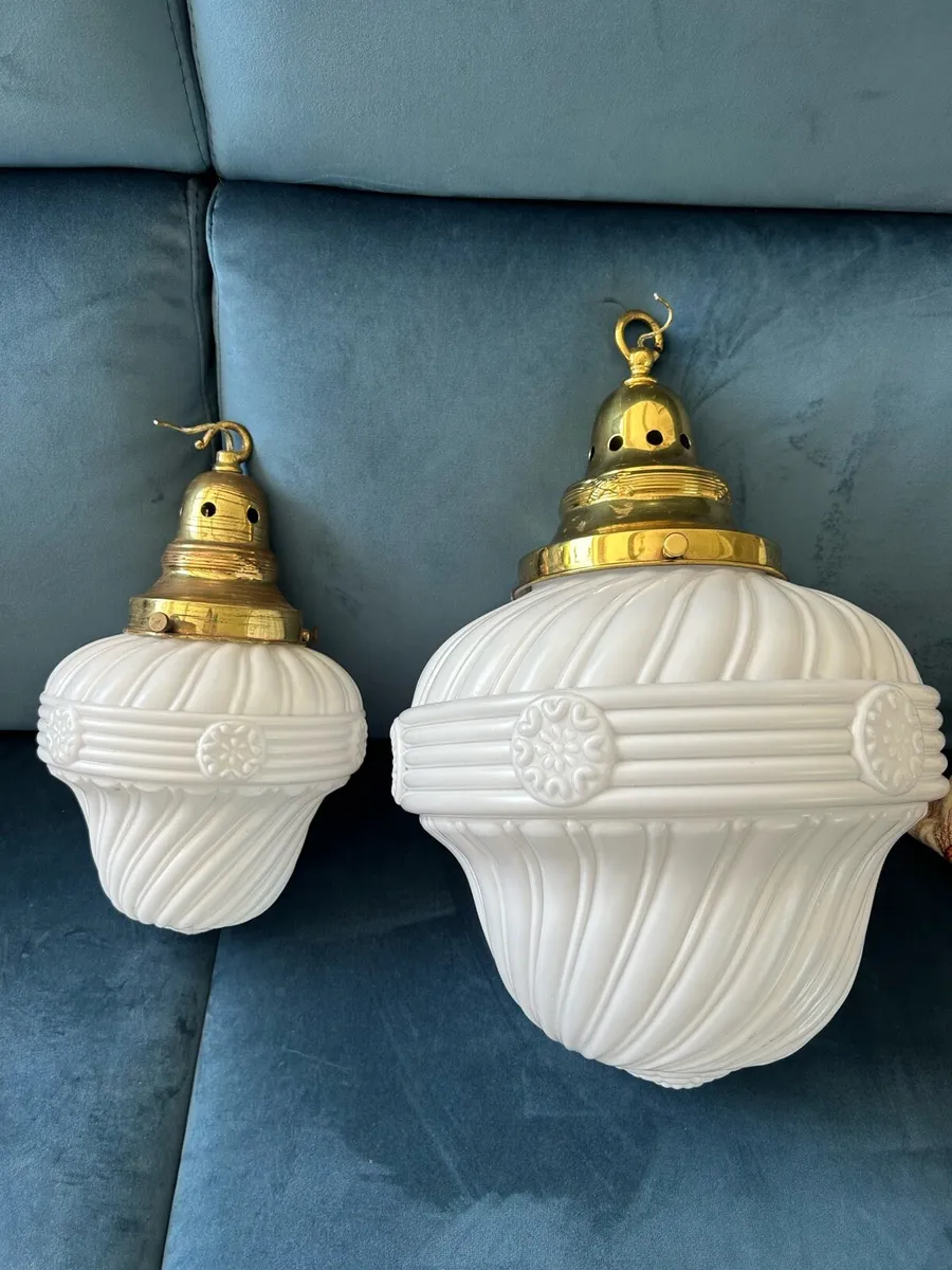 Antique light fittings - Image 1