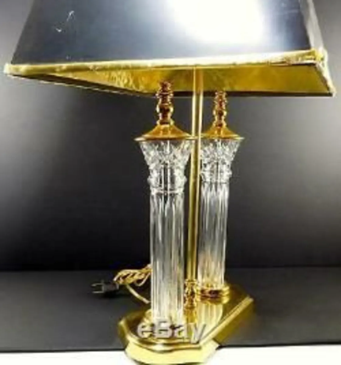 Vintage Waterford Crystal 'Parkmore' Table Lamp - Image 2