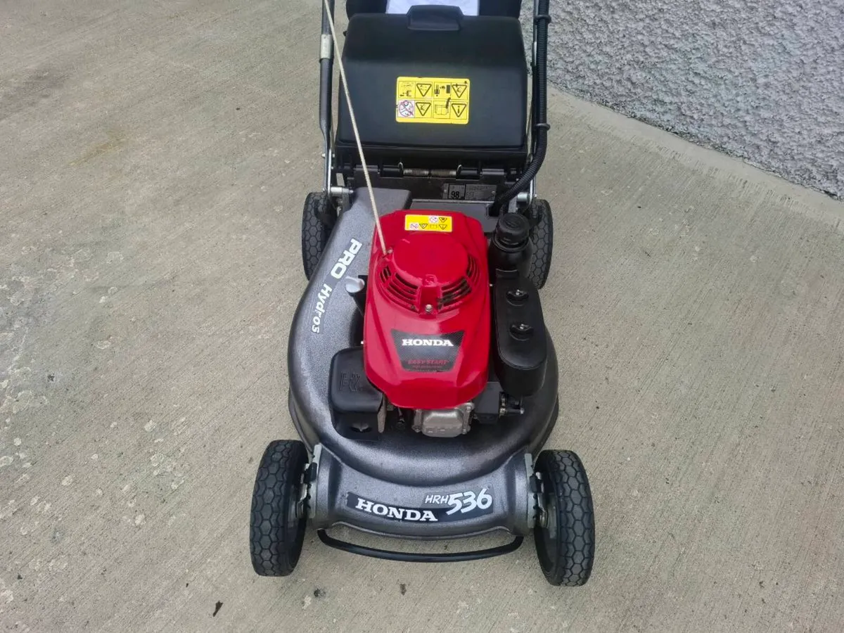 Honda pro HRH 536 lawnmower - Image 2