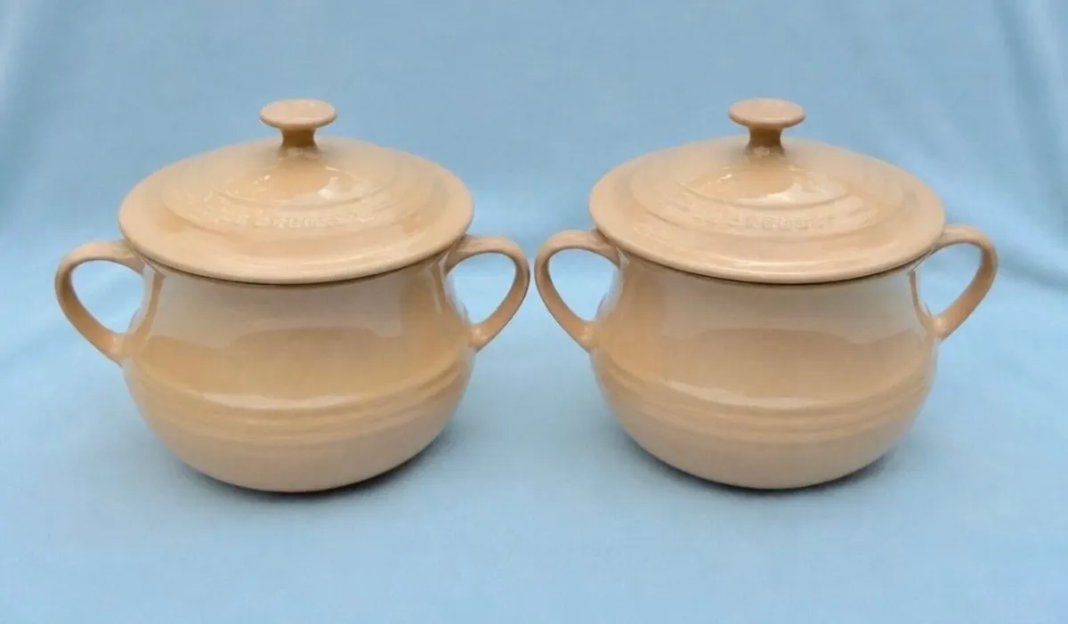 Le Creuset bean pots/soup bowls - Image 1