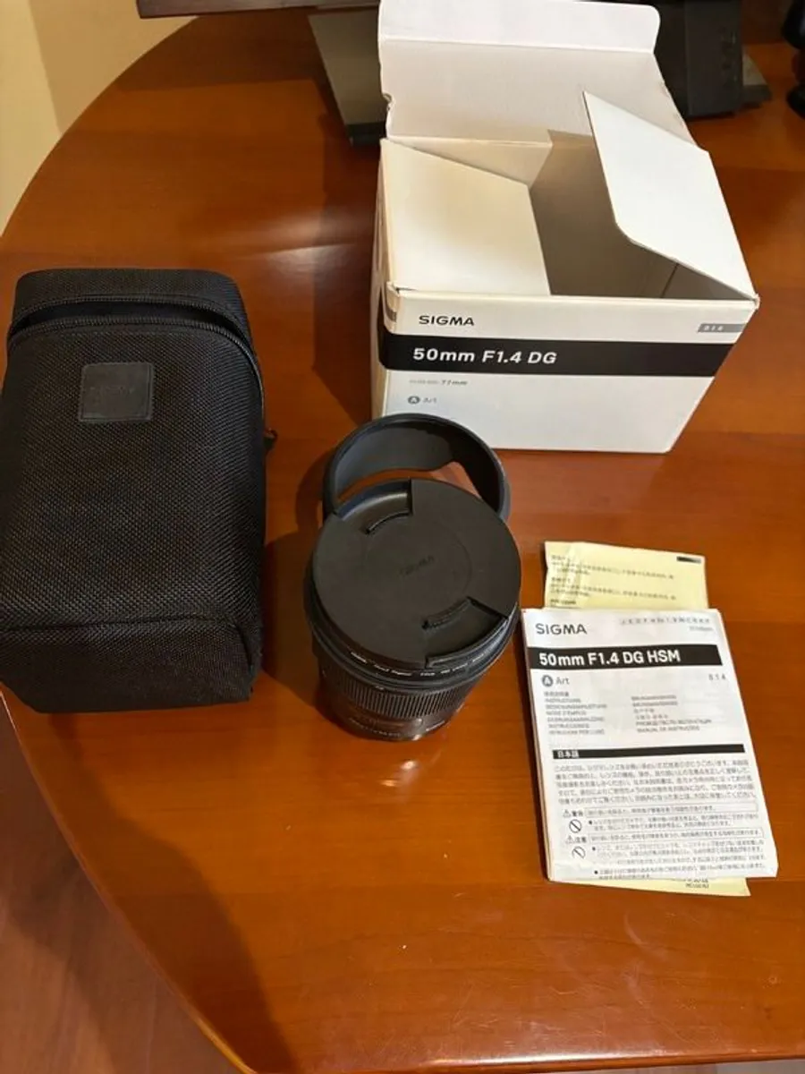 Sigma 50mm F1.4 DG HSM Art Lens, Canon fit. - Image 2