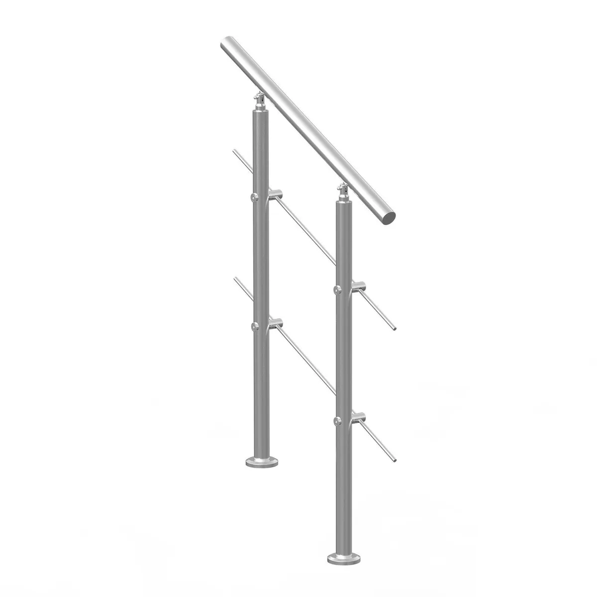 31.5in Handrails for Steps 2 Crossbars Staircase - Image 2