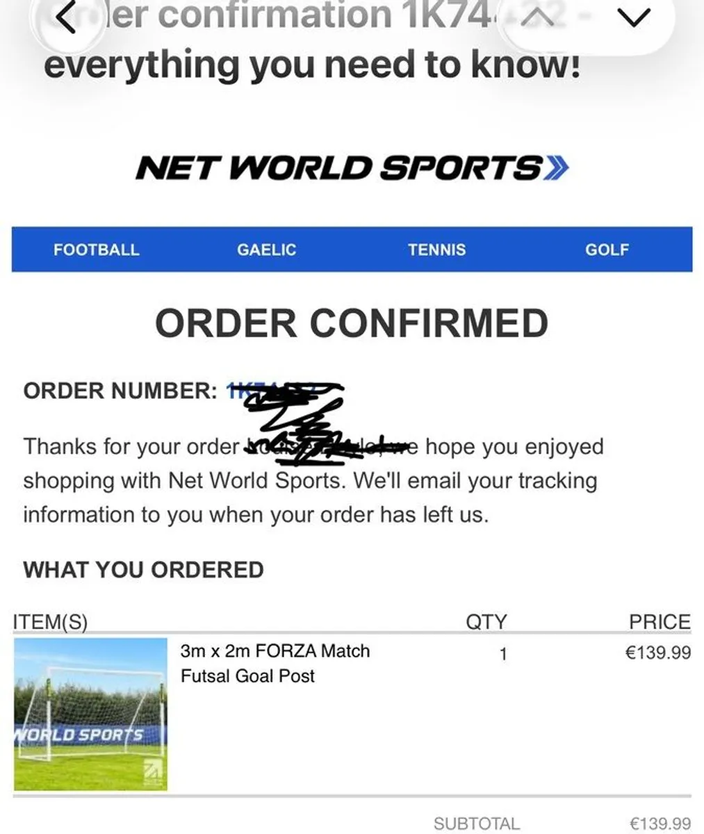 Forza Goal post - Image 1