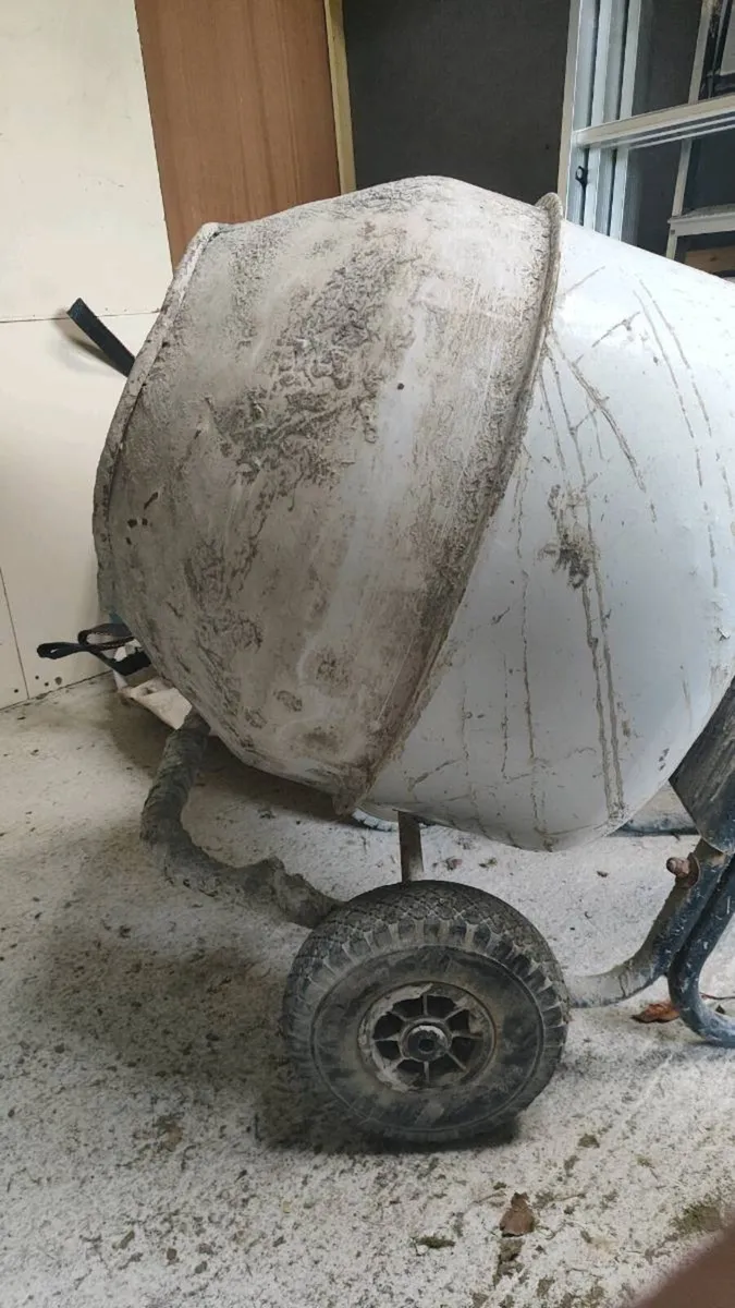 Electric cement mixer - Image 2