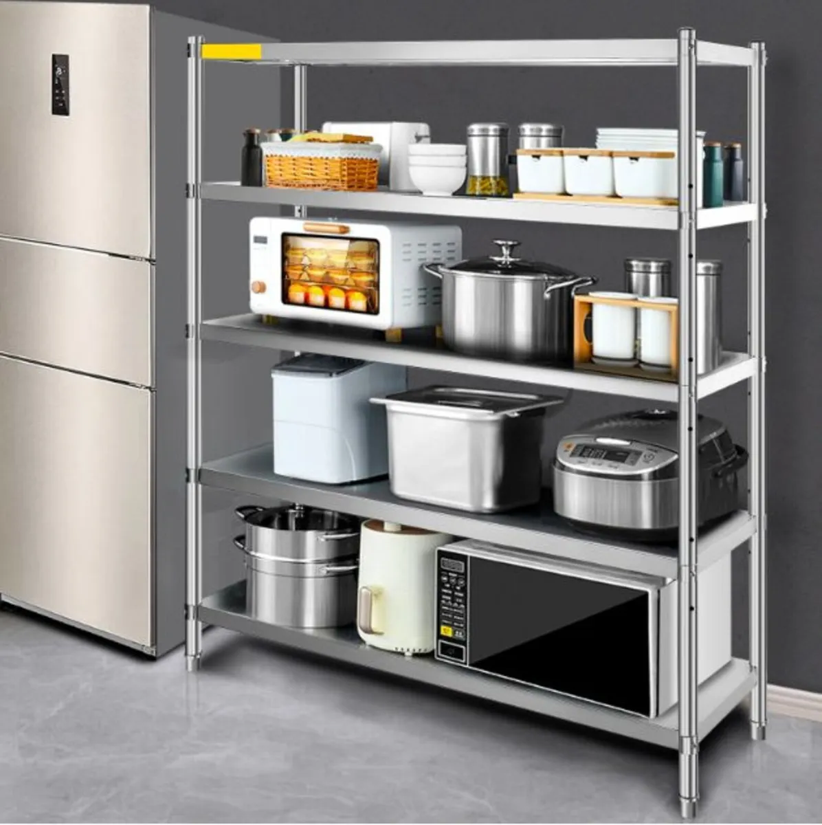 70.9x17.7x70.9inch Heavy Duty  5Tier Storage shelf - Image 3