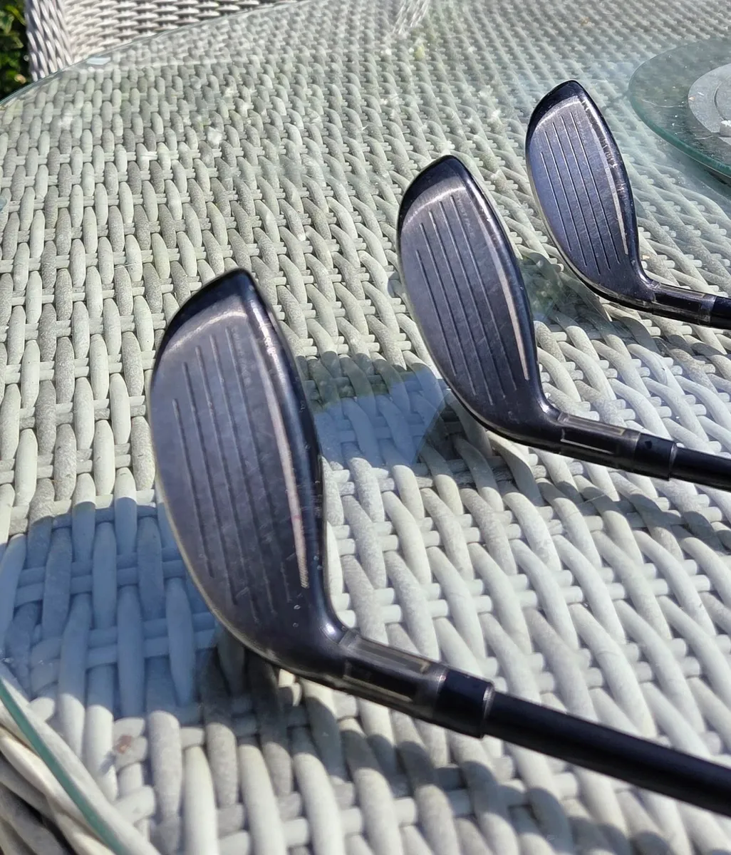Golf clubs (Taylormade Stealth hybrids) 3,4,5 - Image 4