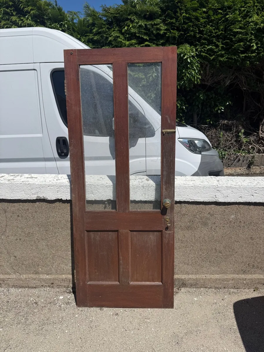 Solid wood door