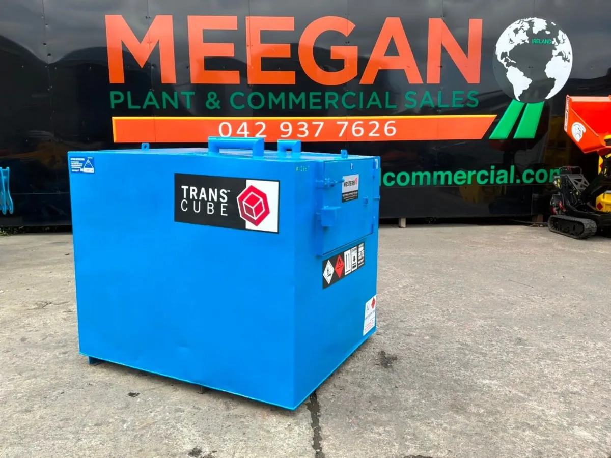 1350 Litres bunded fuel delivery / storage bowser. - Image 1
